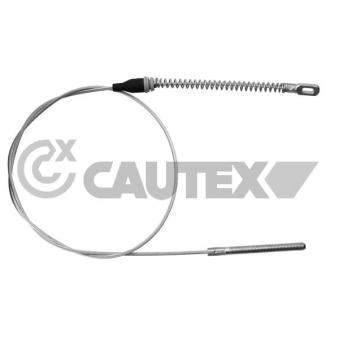 Tirette à câble, frein de stationnement CAUTEX OEM 522642