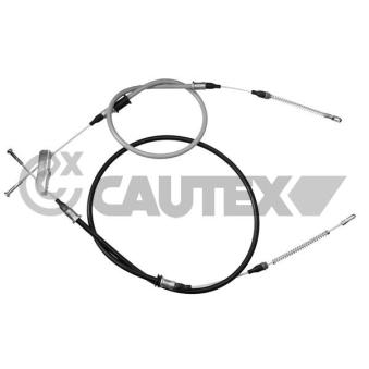 Tirette à câble, frein de stationnement CAUTEX OEM 522641