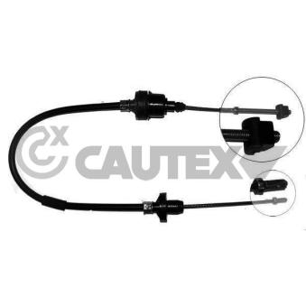 Tirette à câble, commande d'embrayage CAUTEX OEM 669189