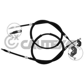 Tirette à câble, frein de stationnement CAUTEX OEM 522455