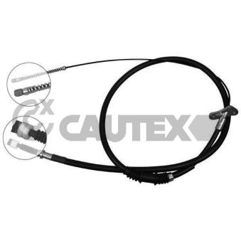 Tirette à câble, frein de stationnement CAUTEX OEM 91147782
