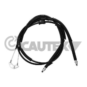 Tirette à câble, frein de stationnement CAUTEX OEM 24425112