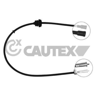 Câble flexible de commande de compteur CAUTEX 489118