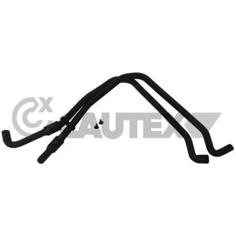 Tuyau, échangeur de chaleur (chauffage) CAUTEX 753171