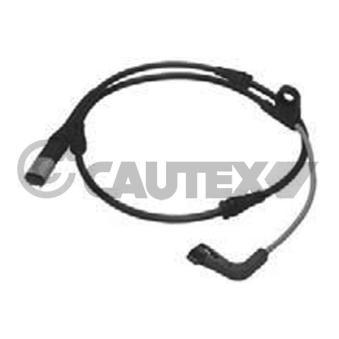 Contact d'avertissement, usure des plaquettes de frein CAUTEX OEM 34356773008