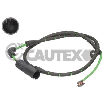 Contact d'avertissement, usure des plaquettes de frein CAUTEX OEM 34353414662