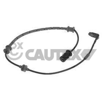 Contact d'avertissement, usure des plaquettes de frein avant gauche CAUTEX OEM 90497051