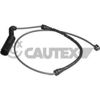 Contact d'avertissement, usure des plaquettes de frein CAUTEX OEM 34356751311