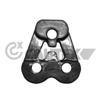 Bandes de caoutchouc, échappement CAUTEX [756634]