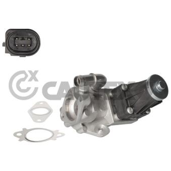 Vanne EGR, commande des gaz d'échappement CAUTEX 757617