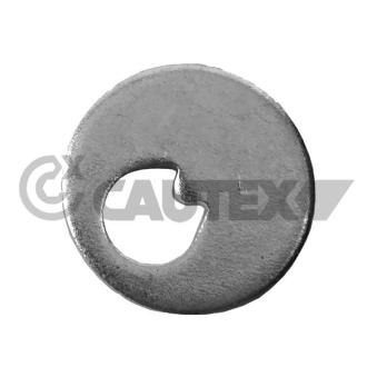 Coquille Caster, corps d'essieu CAUTEX [758511]