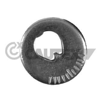 Coquille Caster, corps d'essieu CAUTEX 758538