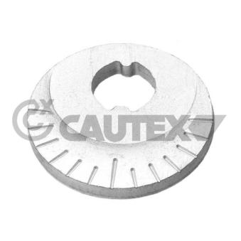 Coquille Caster, corps d'essieu CAUTEX [758574]