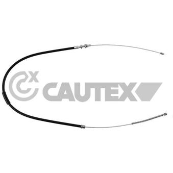 Tirette à câble, frein de stationnement CAUTEX 760569 Tirette à câble, frein de stationnement CAUTEX 760569