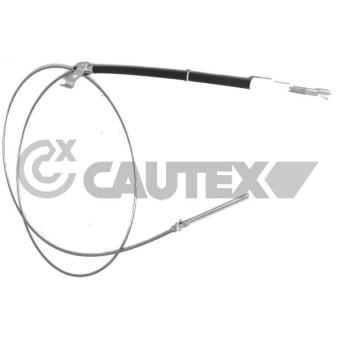 Tirette à câble, commande d'embrayage CAUTEX 760775 Tirette à câble, commande d'embrayage CAUTEX 760775
