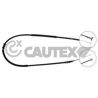 Tirette à câble, frein de stationnement CAUTEX OEM 7615343