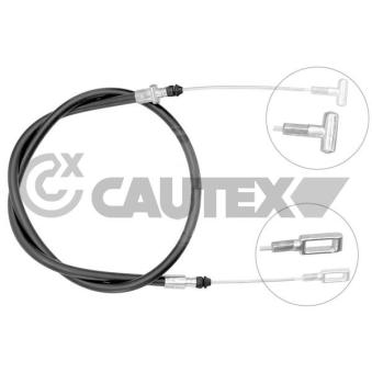 Tirette à câble, frein de stationnement CAUTEX OEM 500322988