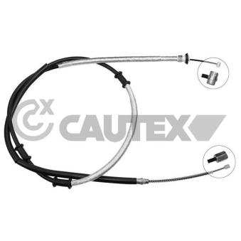 Tirette à câble, frein de stationnement CAUTEX OEM 51750480