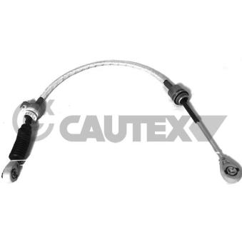 Tirette à câble, boîte de vitesse manuelle CAUTEX 761324 Tirette à câble, boîte de vitesse manuelle CAUTEX 761324