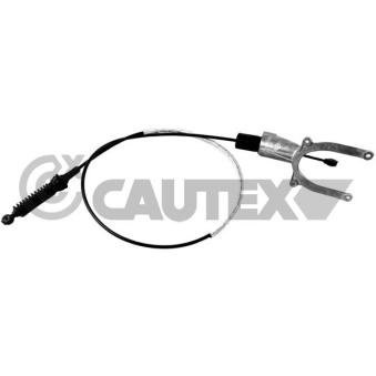 Tirette à câble, commande d'embrayage CAUTEX 761325