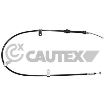 Tirette à câble, frein de stationnement CAUTEX 761519