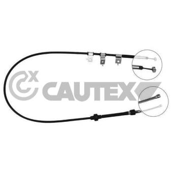Tirette à câble, frein de stationnement CAUTEX 761520