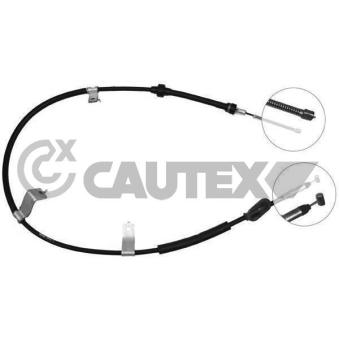 Tirette à câble, frein de stationnement CAUTEX 761533