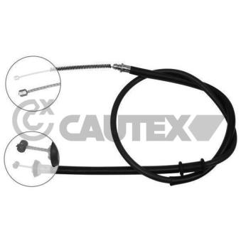 Tirette à câble, frein de stationnement CAUTEX 761657