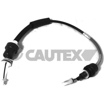 Tirette à câble, commande d'embrayage CAUTEX 761704