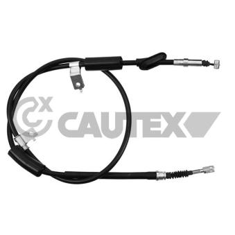 Tirette à câble, frein de stationnement CAUTEX [761723]