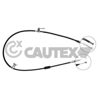 Tirette à câble, frein de stationnement CAUTEX OEM C15344420A