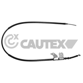 Tirette à câble, frein de stationnement CAUTEX 761849