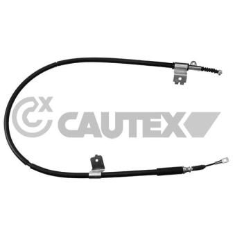 Tirette à câble, frein de stationnement CAUTEX 761857