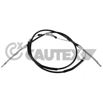 Tirette à câble, frein de stationnement CAUTEX OEM 522544