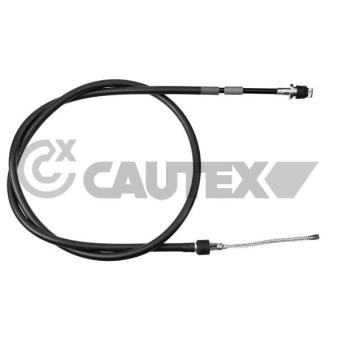 Tirette à câble, frein de stationnement CAUTEX [762018]