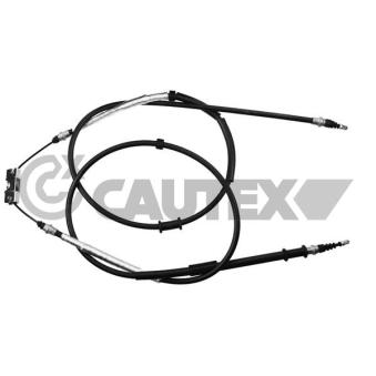 Tirette à câble, frein de stationnement CAUTEX OEM 522038
