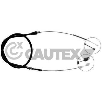 Tirette à câble, frein de stationnement CAUTEX OEM 522611