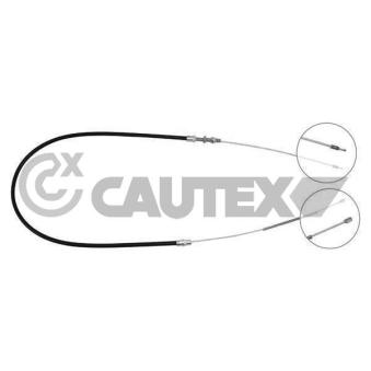 Tirette à câble, frein de stationnement CAUTEX 762165