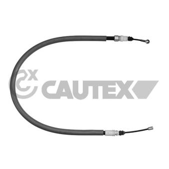 Tirette à câble, frein de stationnement CAUTEX 762225