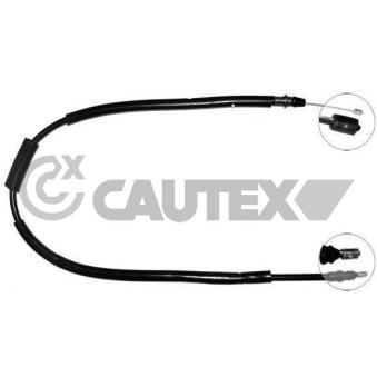 Tirette à câble, frein de stationnement CAUTEX 762377