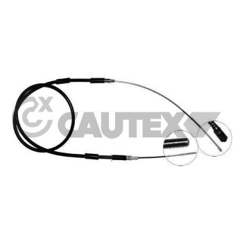 Tirette à câble, frein de stationnement CAUTEX OEM 7700812521 Tirette à câble, frein de stationnement CAUTEX OEM 7700812521