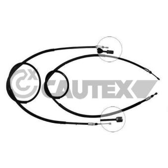 Tirette à câble, frein de stationnement CAUTEX OEM 6025370922