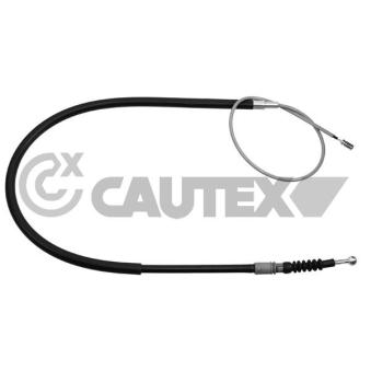 Tirette à câble, frein de stationnement CAUTEX 762580