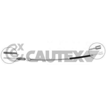 Câble d'accélération CAUTEX 762604