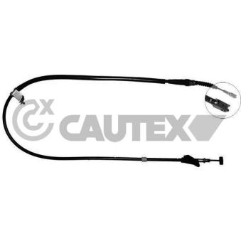Tirette à câble, frein de stationnement CAUTEX [762653]