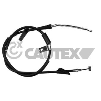 Tirette à câble, frein de stationnement CAUTEX 762667