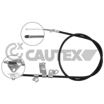 Tirette à câble, frein de stationnement CAUTEX OEM 4642052080 Tirette à câble, frein de stationnement CAUTEX OEM 4642052080