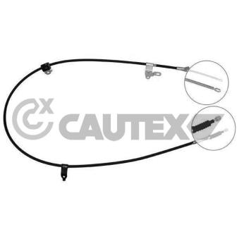 Tirette à câble, frein de stationnement CAUTEX OEM 4642012490 Tirette à câble, frein de stationnement CAUTEX OEM 4642012490