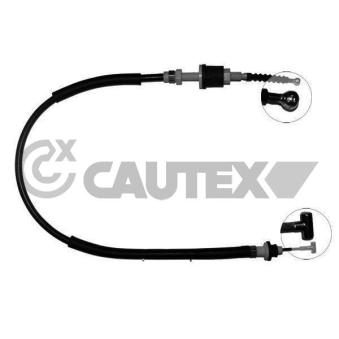 Tirette à câble, commande d'embrayage CAUTEX 762850