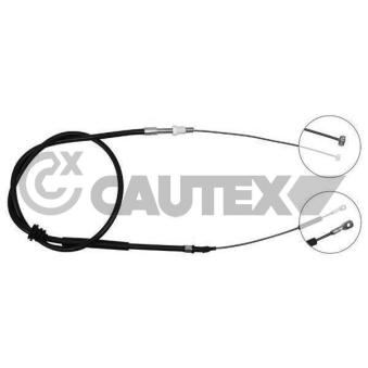 Tirette à câble, frein de stationnement CAUTEX OEM 1387787 Tirette à câble, frein de stationnement CAUTEX OEM 1387787